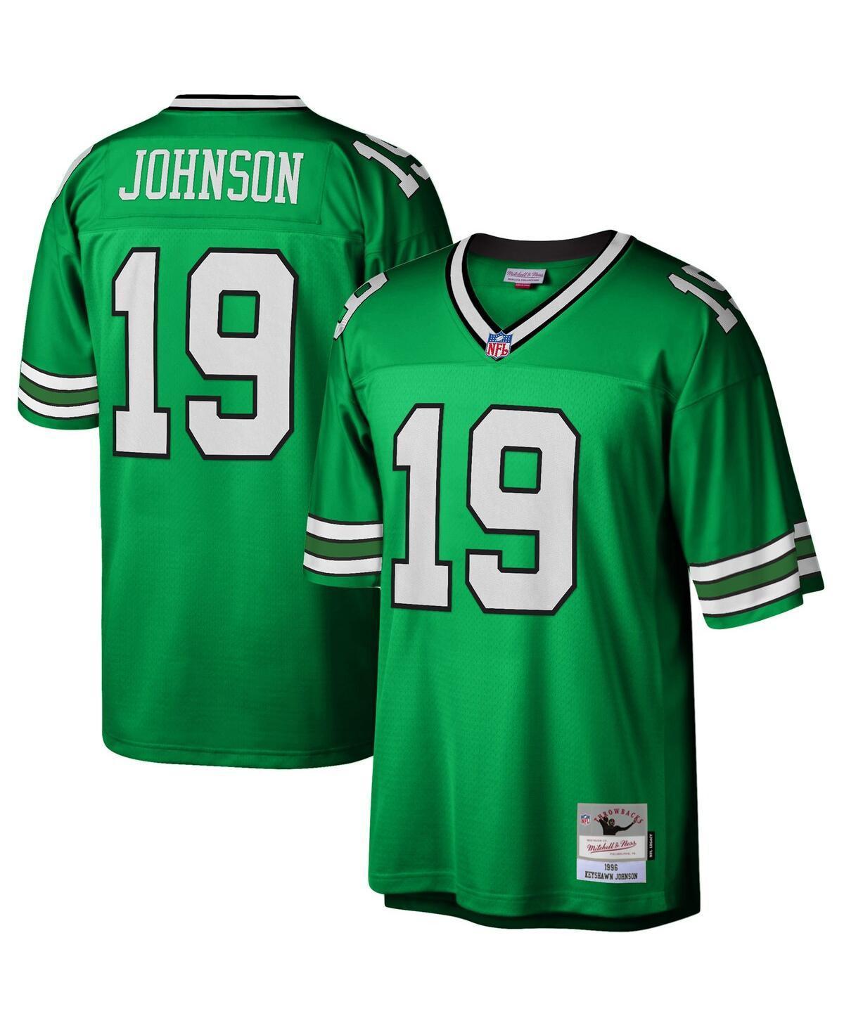 Mens Mitchell & Ness Keyshawn Johnson Kelly Green New York Jets 1996 Legacy Replica Jersey - Kelly Green Product Image