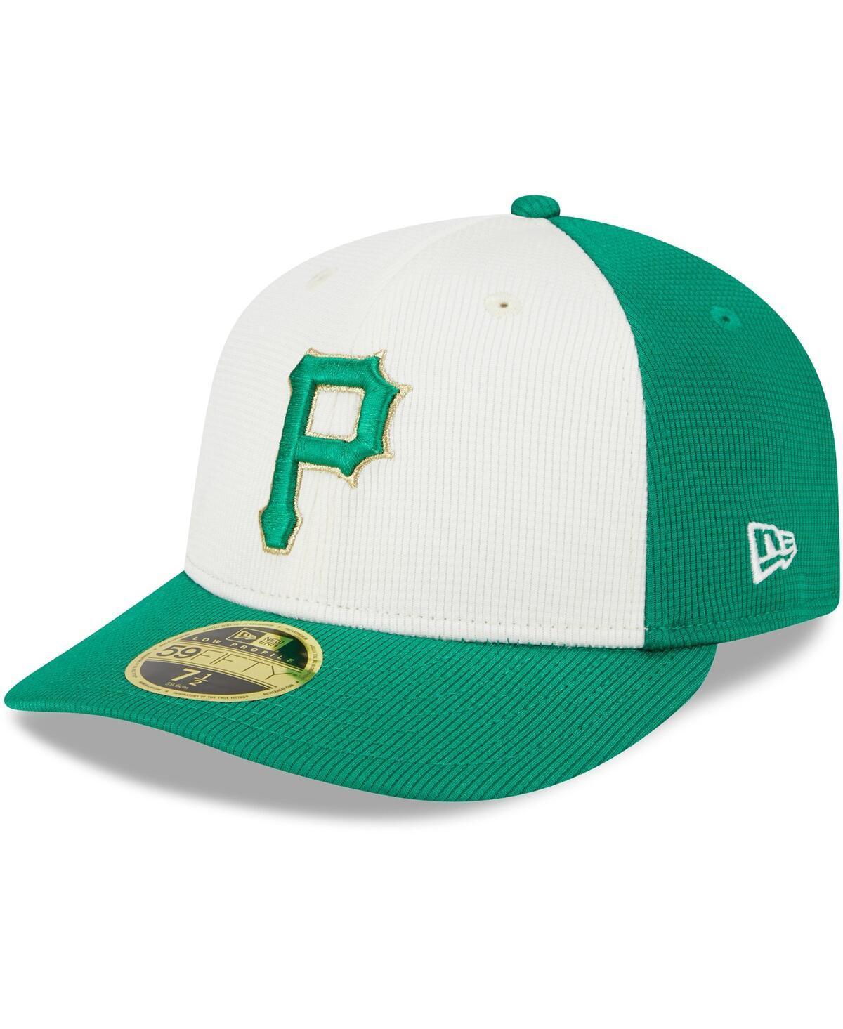 Mens New Era /Green Pittsburgh Pirates 2024 St. Patricks Day Low Profile 59FIFTY Fitted Hat Product Image