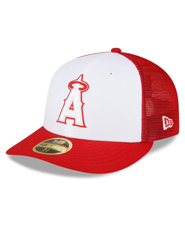 Mens New Era /Red Los Angeles Angels 2023 On-Field Batting Practice Low Profile 59FIFTY Fitted Hat Product Image