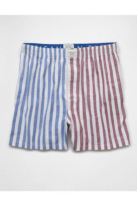 AEO Striped Stretch Lounge Boxer Short Men's Product Image