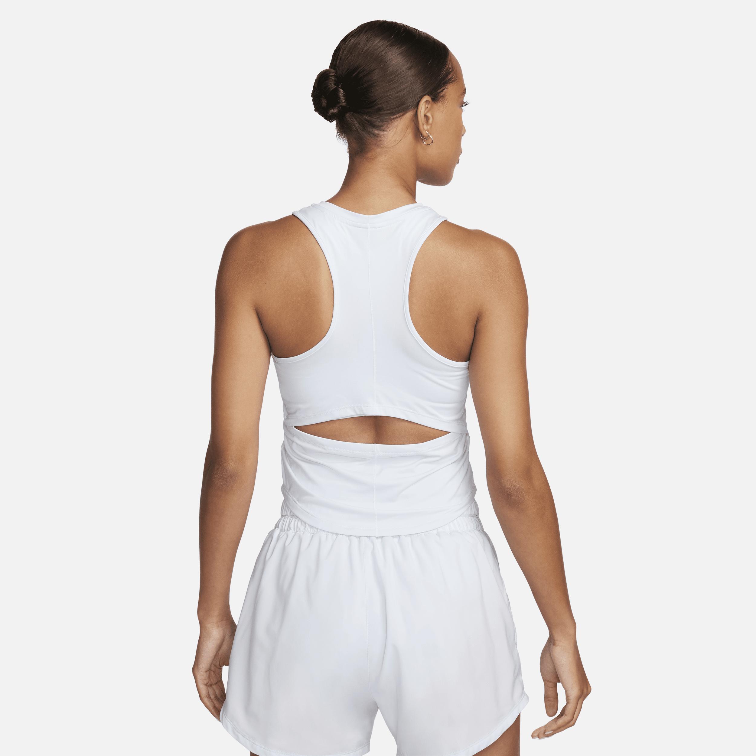 Nike Womens Dri-FIT One Luxe Cropped Tank Top Product Image