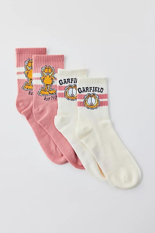 Garfield Crew Sock 2-Pack Womens at Urban Outfitters Product Image