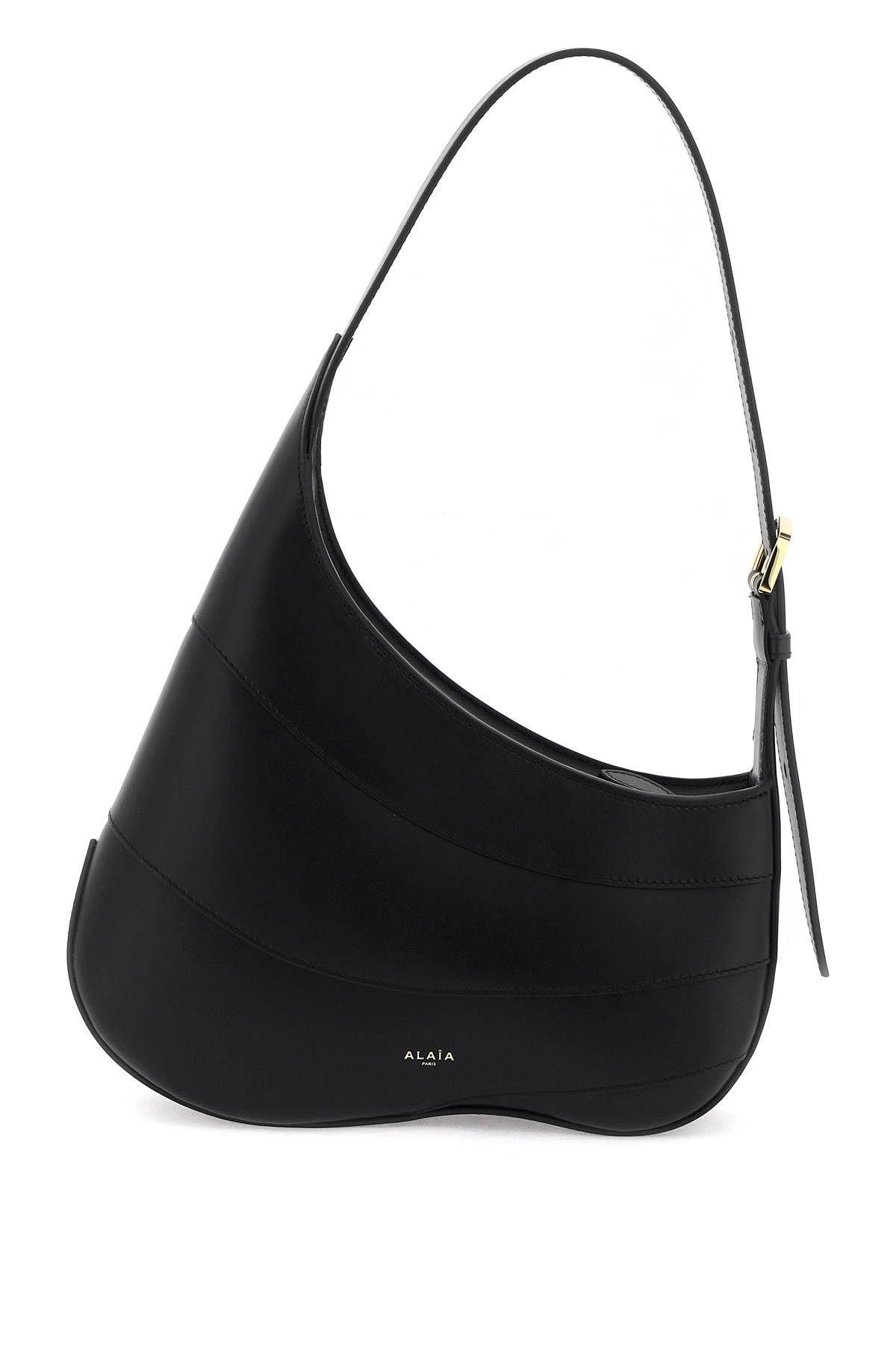 Djinn Zipped Hobo Bag In Black Product Image