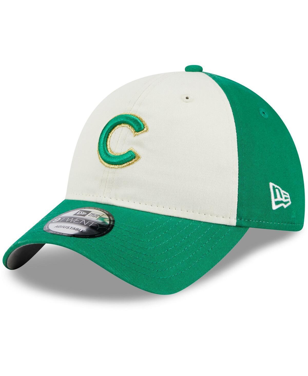 Mens New Era /Green Chicago Cubs 2024 St. Patricks Day 9TWENTY Adjustable Hat Product Image