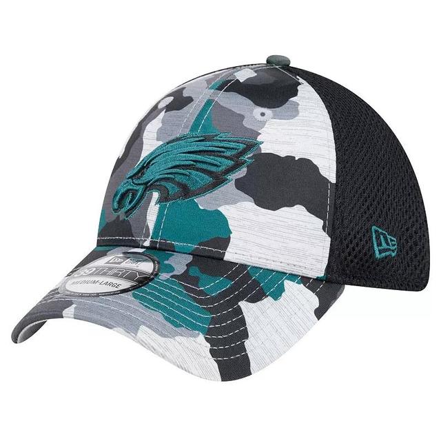 Mens New Era Camo/Black Philadelphia Eagles Active 39THIRTY Flex Hat Product Image