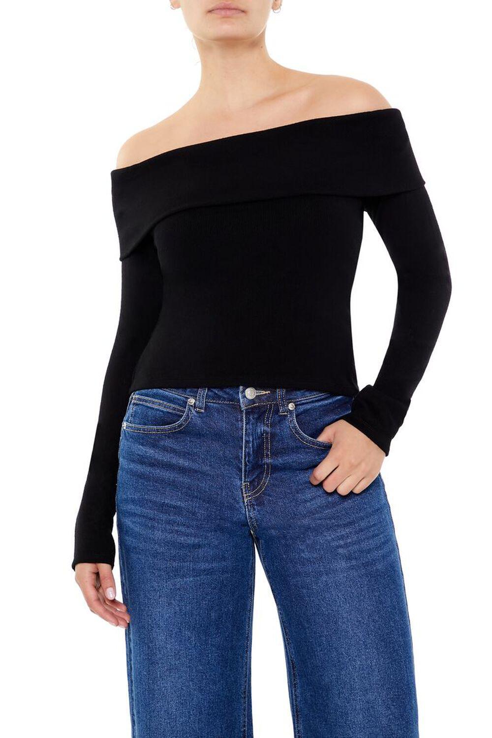 Foldover Off-the-Shoulder Top | Forever 21 product image