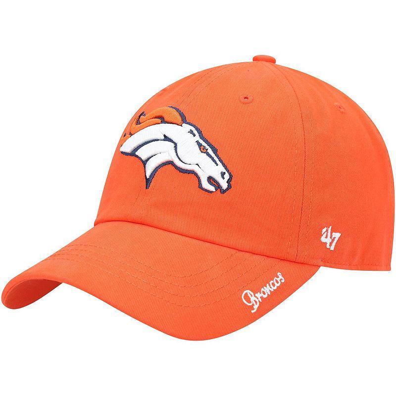 Womens Orange Denver Broncos Miata Clean Up Secondary Adjustable Hat Product Image