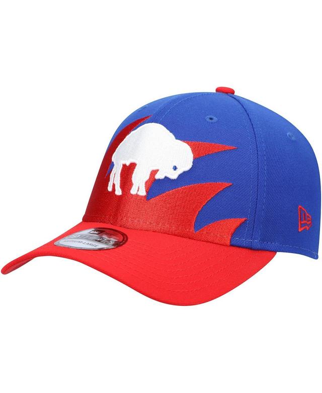 Mens New Era Royal/Red Buffalo Bills Surge 39THIRTY Flex Hat Product Image