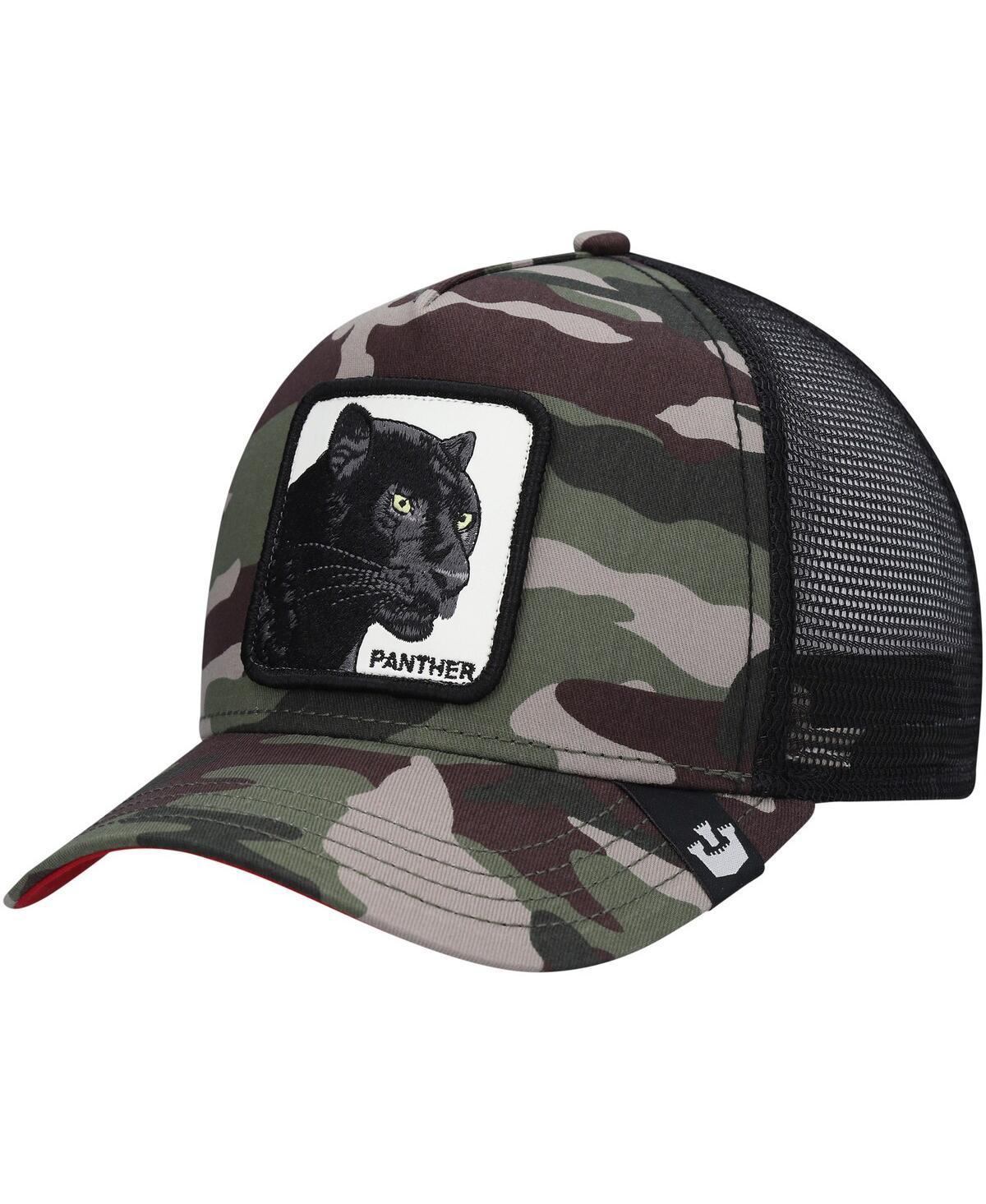 Mens Goorin Bros Camo The Panther Trucker Adjustable Hat Product Image