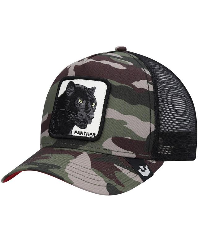 Mens Goorin Bros. Camo The Panther Trucker Adjustable Hat Product Image