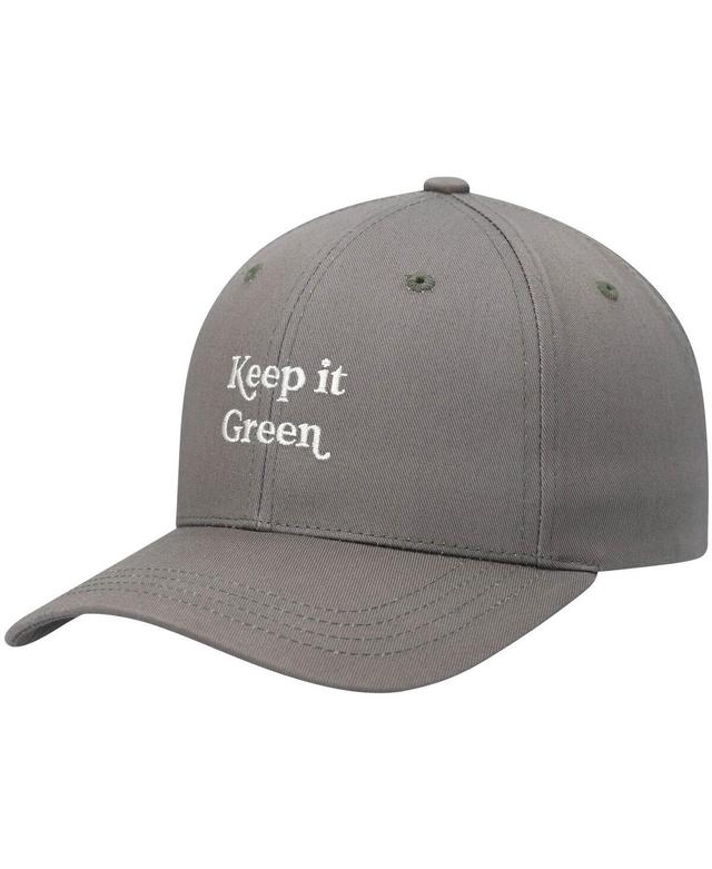 Mens tentree Olive Keep It Green Elevation Snapback Hat Product Image