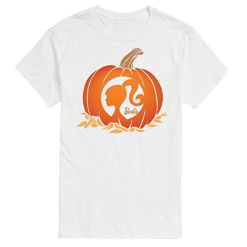 Mens Barbie Pumpkin Logo Graphic Tee Product Image