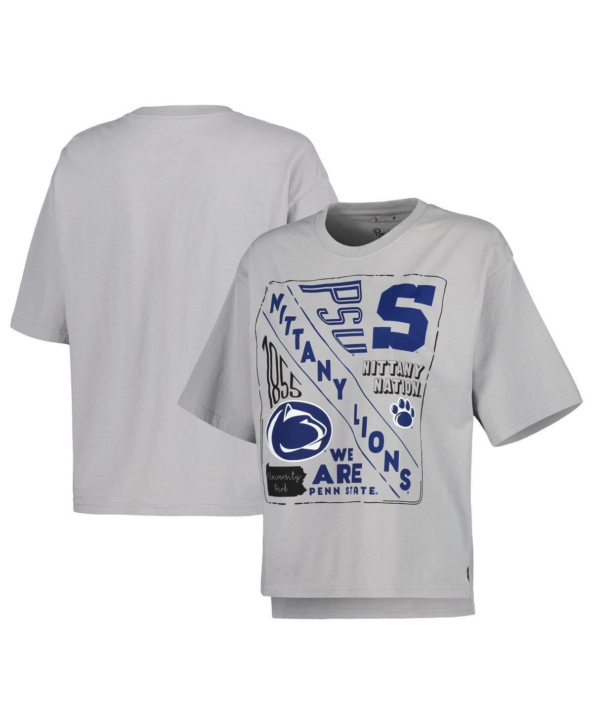 Womens Pressbox Penn State Nittany Lions Rock & Roll School of Rock T-Shirt Product Image