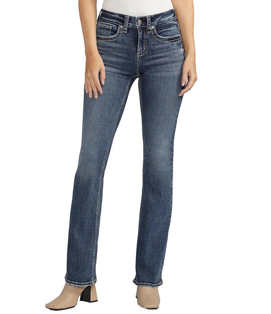 Silver Jeans Co. Suki Mid Rise Relaxed Bootcut Jeans product image