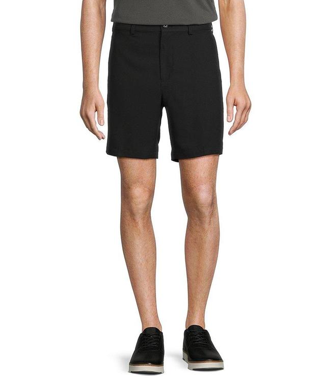 Roundtree & Yorke Performance Half Elastic Classic Fit Stretch Fabric 8#double; Inseam Shorts Product Image