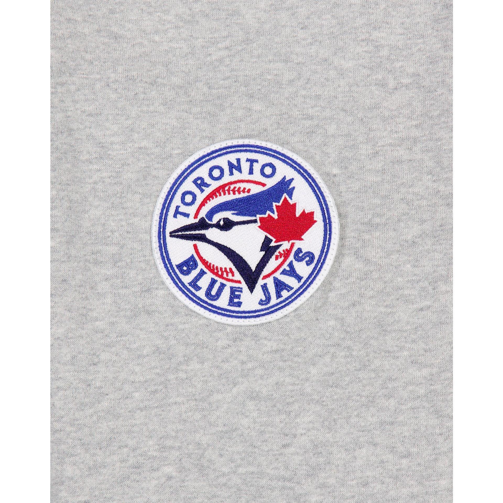 Toronto Blue Jays Gray Logo Select Full-Zip Hoodie Male Product Image