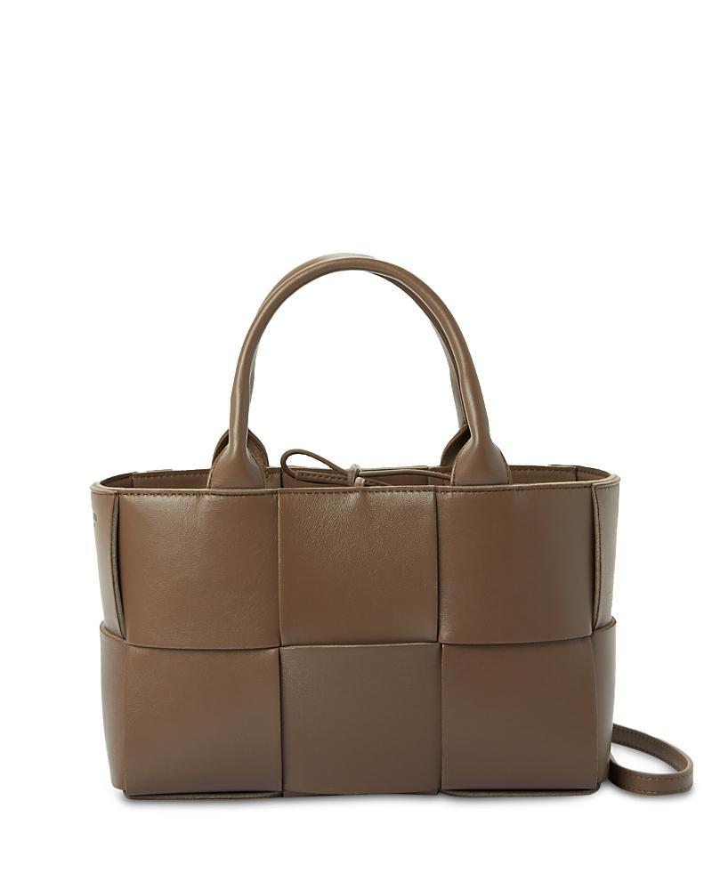 Womens Mini Arco Intreccio Leather Tote Bag Product Image