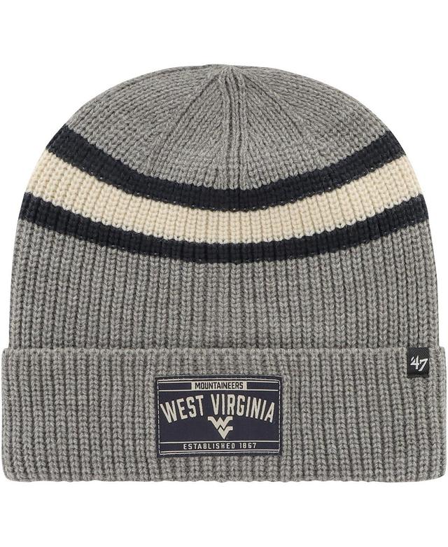 Mens 47 Charcoal West Virginia Mountaineers Penobscot Cuffed Knit Hat Product Image