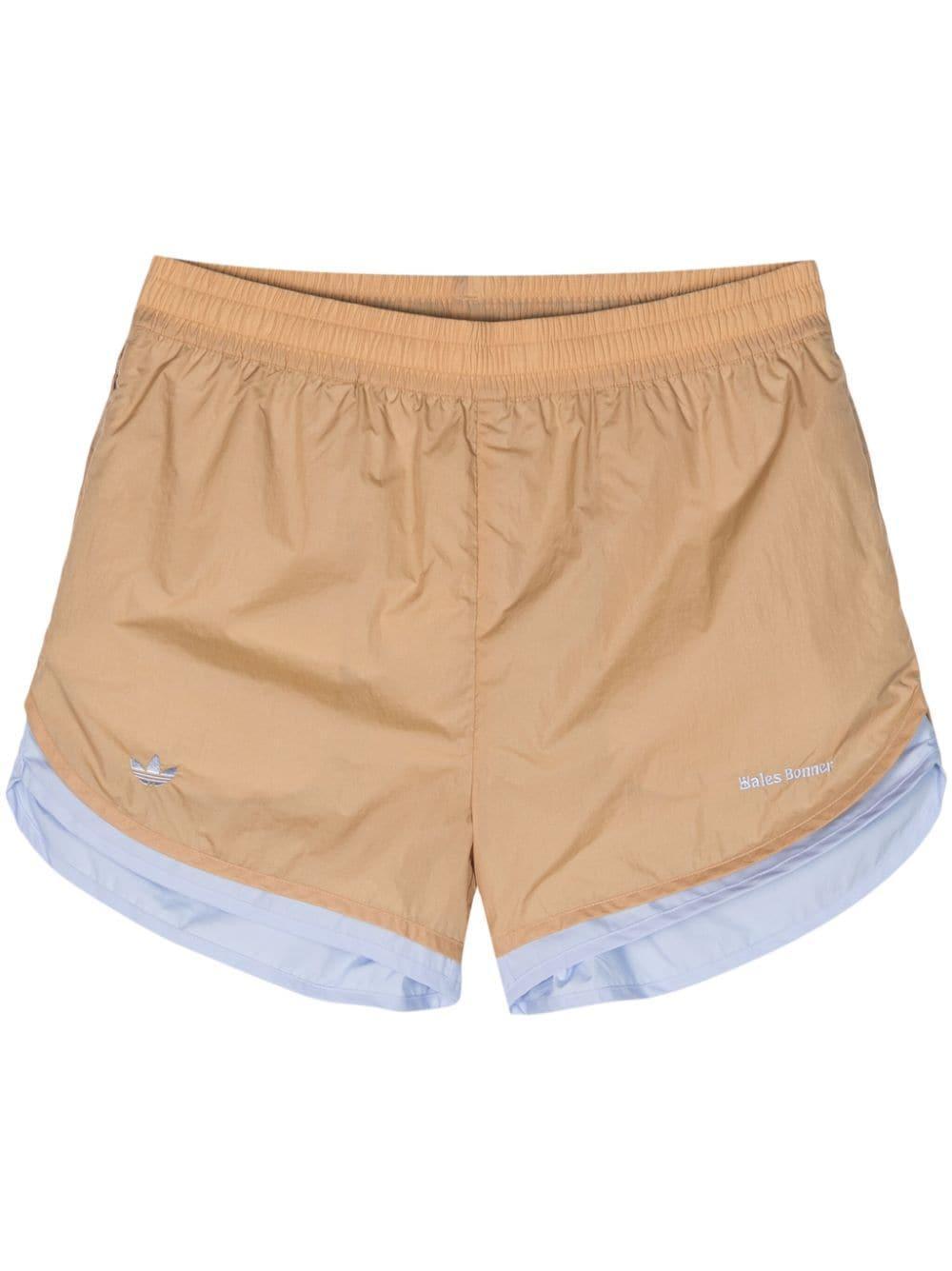 x Wales Bonner layered track shorts Product Image