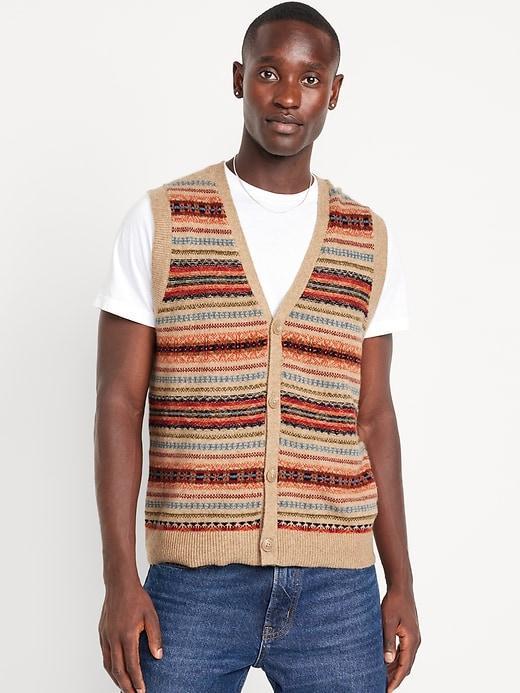 SoSoft Fair Isle Vest Product Image