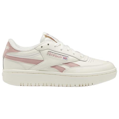 Womens Reebok Club C Double Athletic Shoe - Chalk / Smokey Rose Product Image