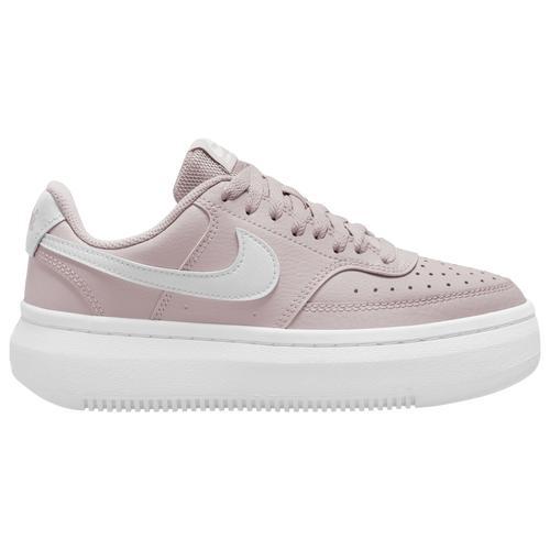 Nike Womens Nike Court Vision - Womens Shoes Platinum Violet/White Product Image