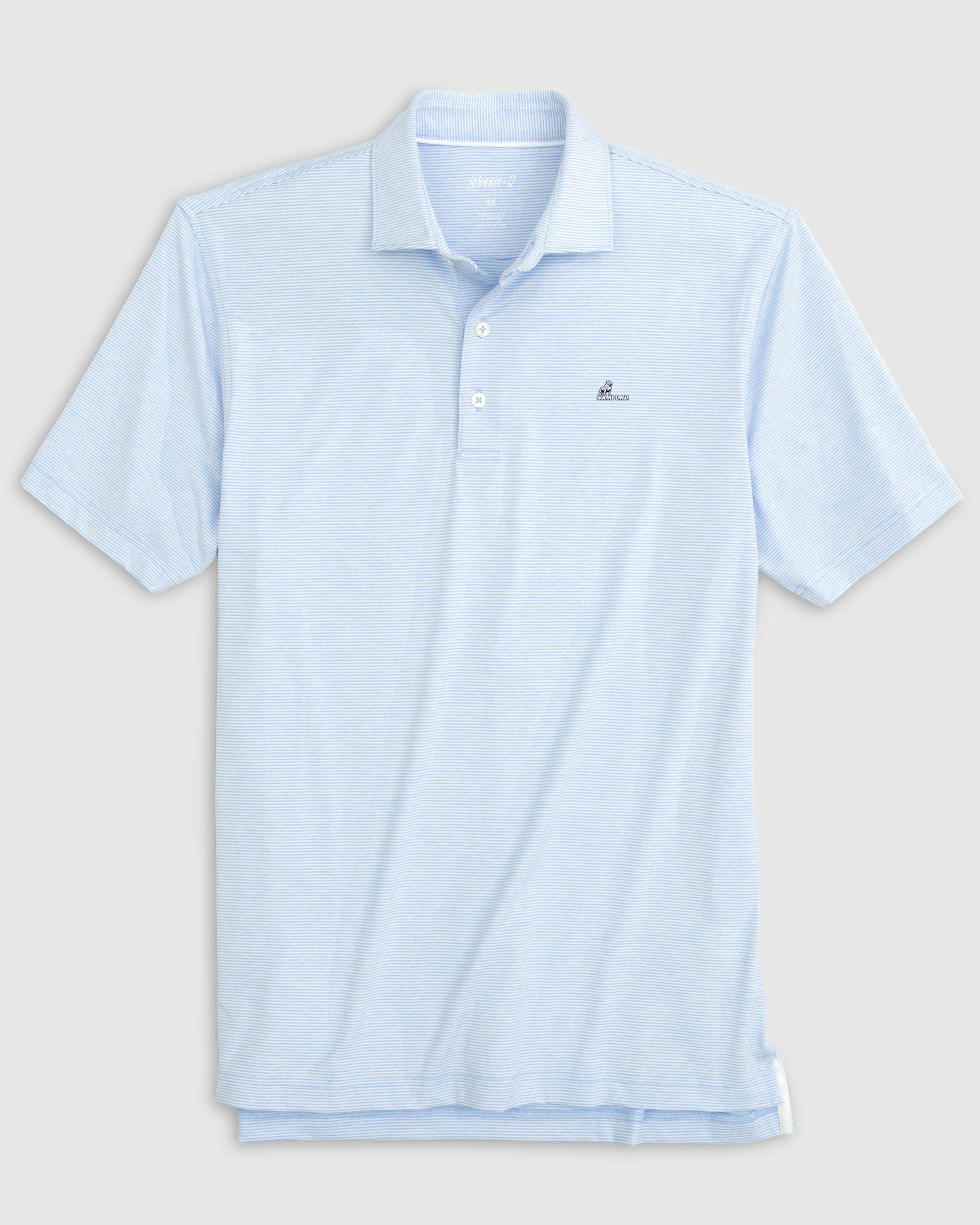 johnnie-O Samford Lyndonn Striped Jersey Performance Polo Product Image