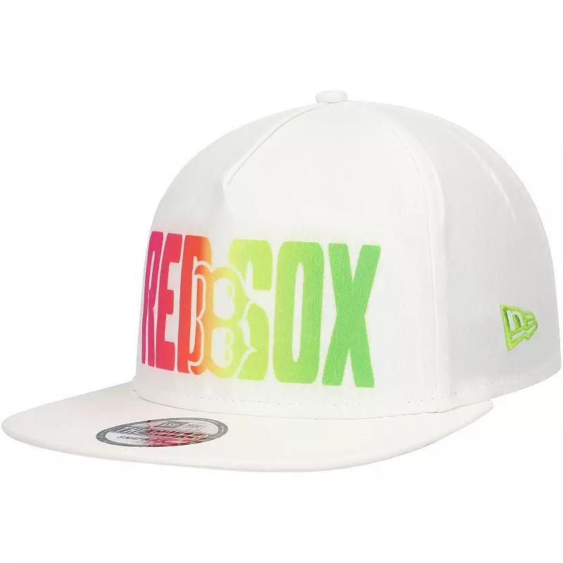 Mens New Era Boston Red Sox Spring Spectrum Golfer Snapback Hat Product Image