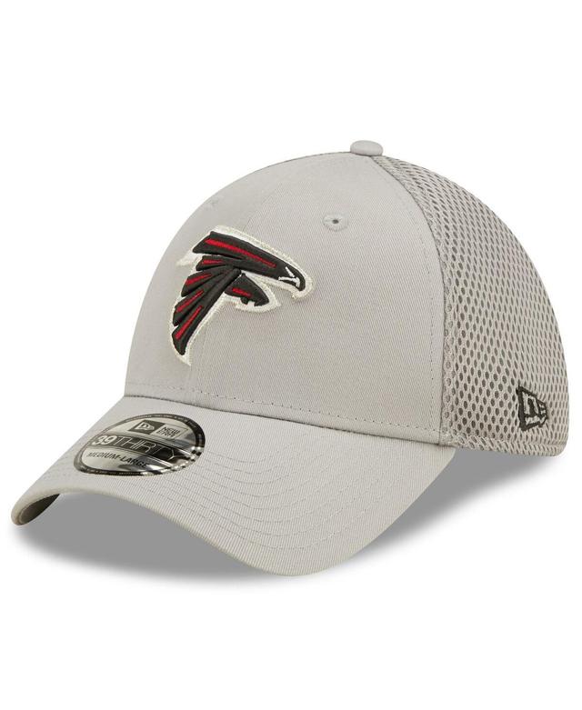 Mens New Era Gray Atlanta Falcons Team Neo 39THIRTY Flex Hat Product Image