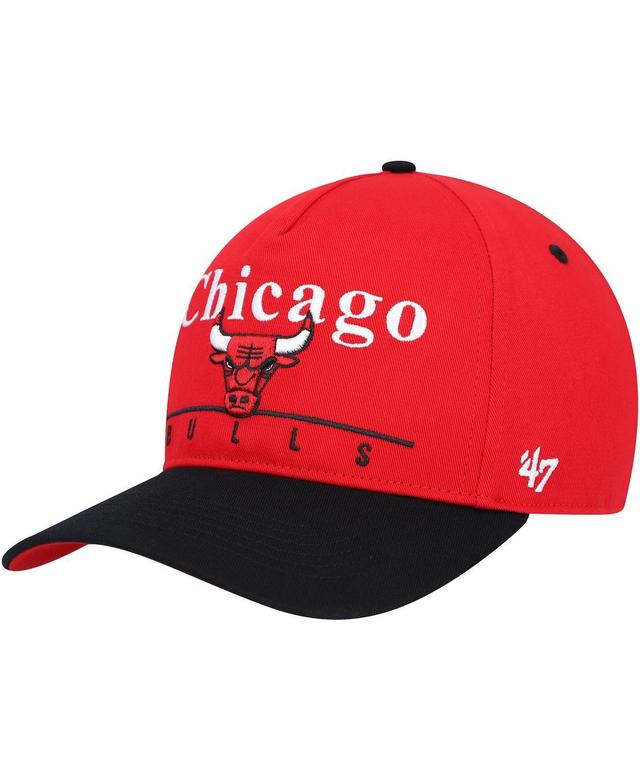 Mens 47 /Black Chicago Bulls Super Hitch Adjustable Hat Product Image