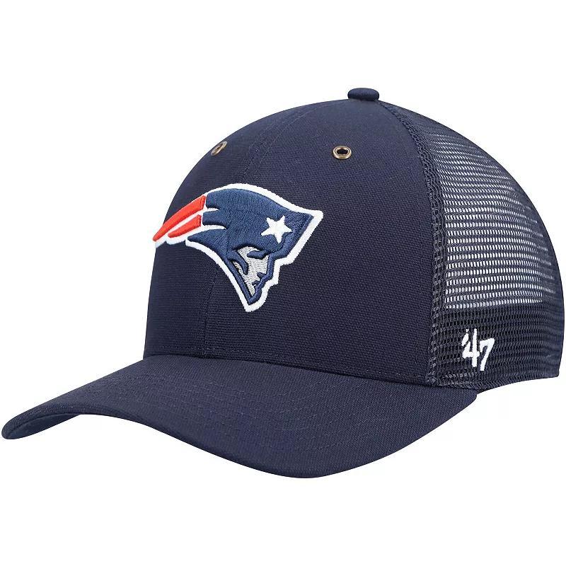 Mens Carhartt x 47 New England Patriots MVP Trucker Snapback Hat, Blue Product Image