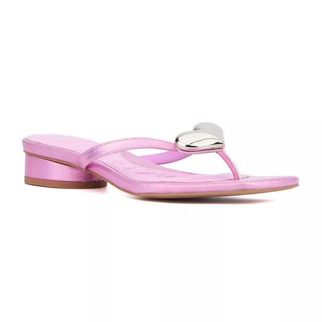 Olivia Miller Womens Love Buzz Flat Sandals Product Image
