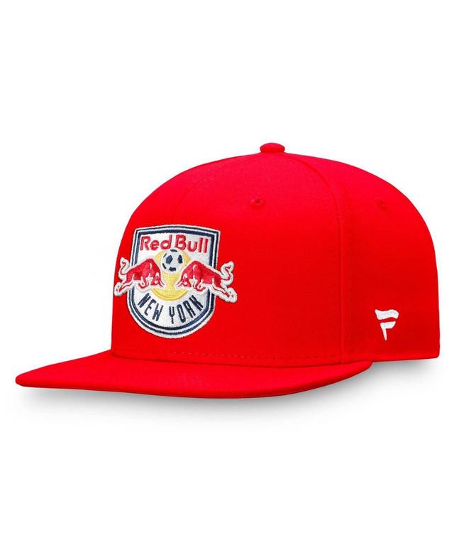 Mens Fanatics Red New York Red Bulls Emblem Snapback Hat Product Image