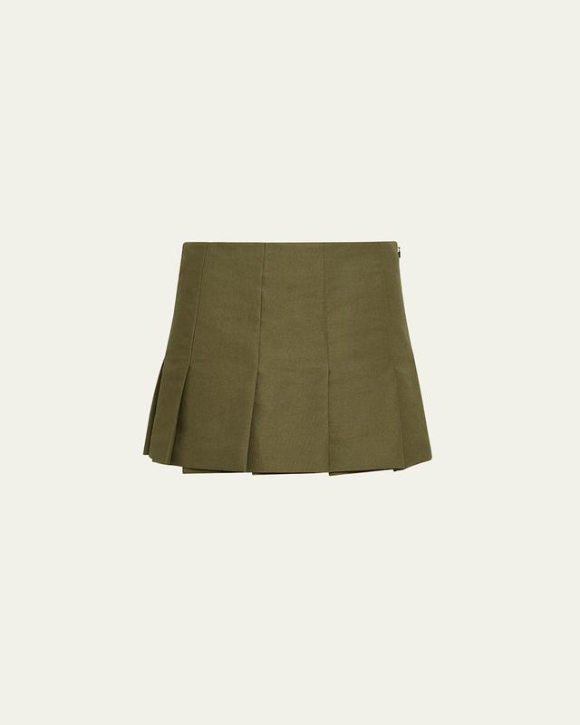 Womens Technical Canvas Miniskirt Product Image