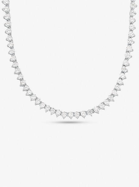 Sterling Crystal Necklace Product Image