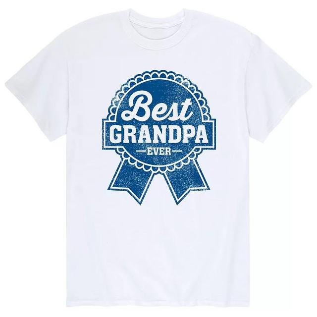 Mens Beer Label Best Grampy Tee Product Image