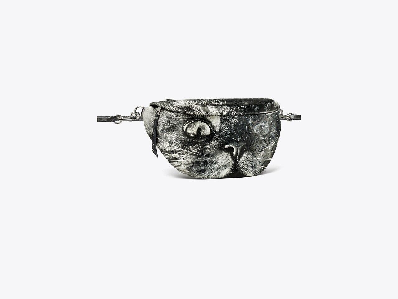 T Monogram Cat Printed Belt Bag Product Image