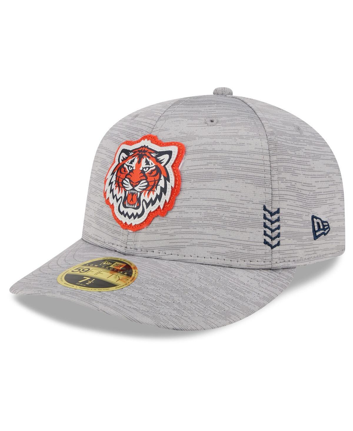 Mens New Era Gray Detroit Tigers 2024 Clubhouse Low Profile 59FIFTY Fitted Hat Product Image