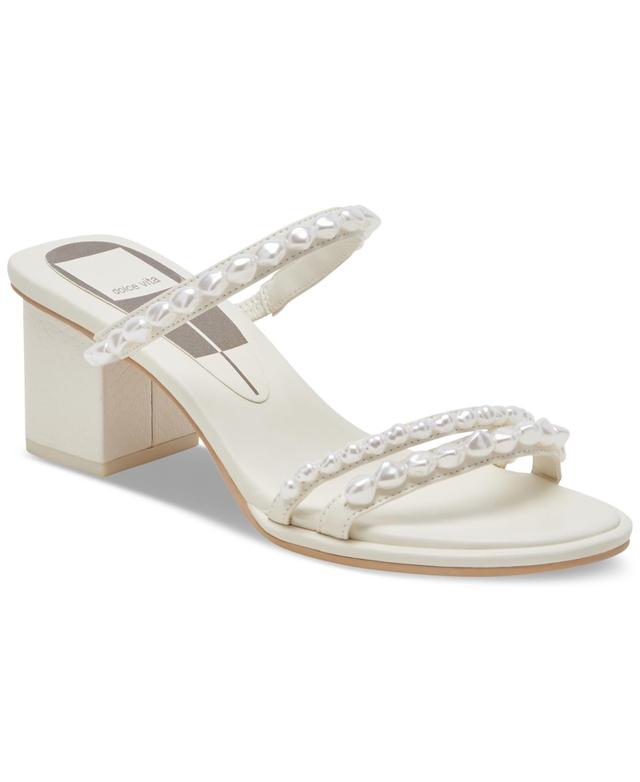 Dolce Vita Womens Tinker Embellished Strappy Slide Sandals Product Image