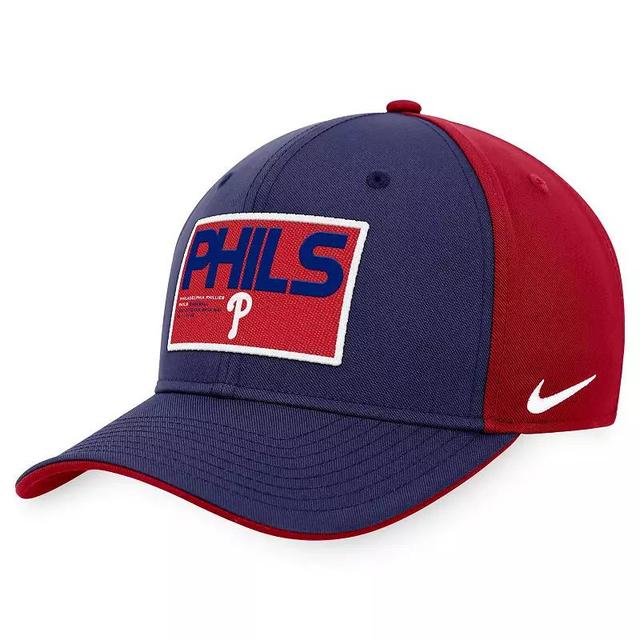 Mens Nike Royal/Red Texas Rangers Classic99 Colorblock Performance Snapback Hat Product Image