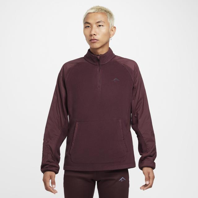 Nike Mens Trail Polartec 1/4-Zip Fleece Running Top Product Image