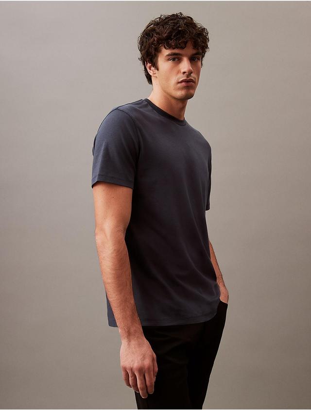 Calvin Klein Mens Supima Cotton Crewneck T-Shirt - Black - XS Product Image