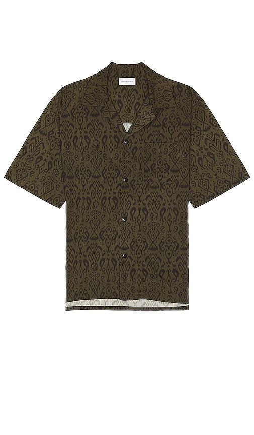 JOHN ELLIOTT Camp Shirt Black. (also in M). Product Image