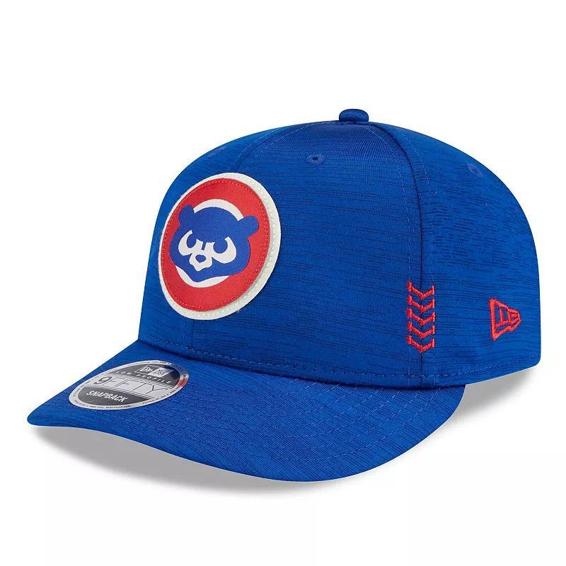 Mens New Era Royal Chicago Cubs 2024 Clubhouse Low Profile 9FIFTY Snapback Hat Product Image