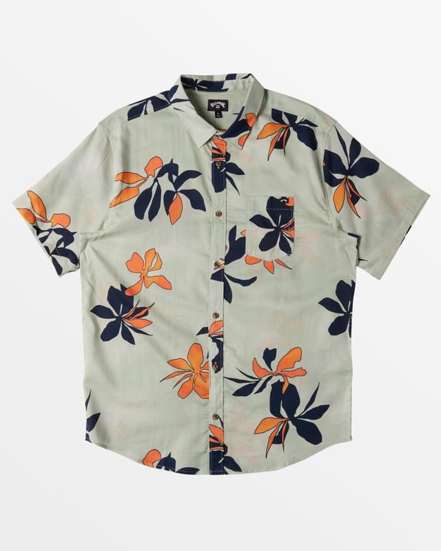 Sundays Short Sleeve Shirt - Seafoam Male Product Image