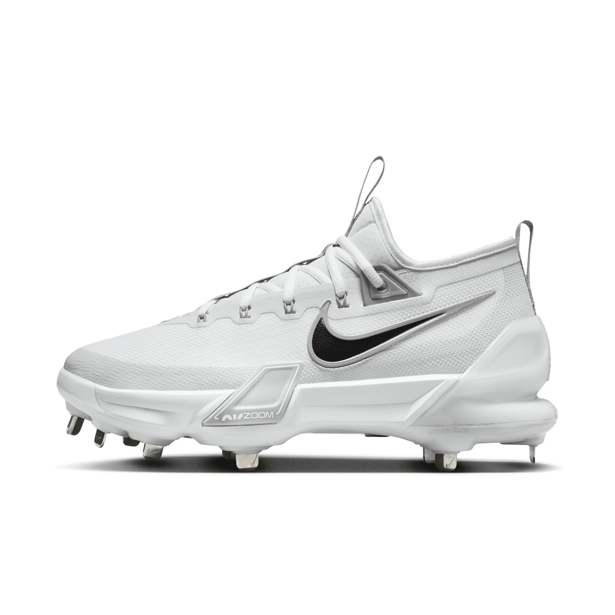 Nike Mens Nike Force Zoom Trout 9 Elite - Mens Baseball Shoes Black/White/Pure Platinum Product Image