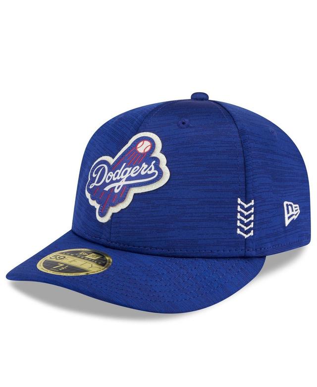 Mens New Era Royal Los Angeles Dodgers 2024 Clubhouse Low Profile 59FIFTY Fitted Hat Product Image