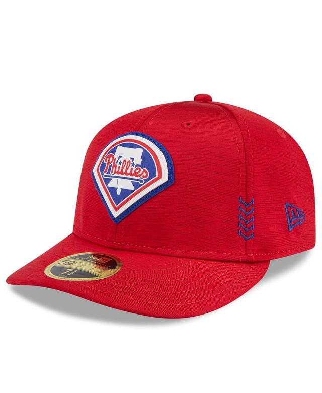 Mens New Era Philadelphia Phillies 2024 Clubhouse Low Profile 59FIFTY Fitted Hat Product Image