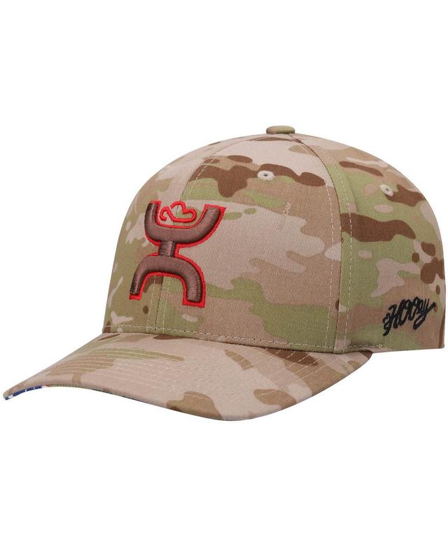 Mens Hooey Camo Chris Kyle Wordmark Flex Fit Hat Product Image