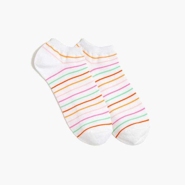 Multicolor striped ankle socks Product Image